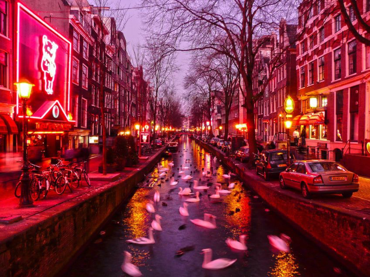 German red-light district at night - Photo Gallery