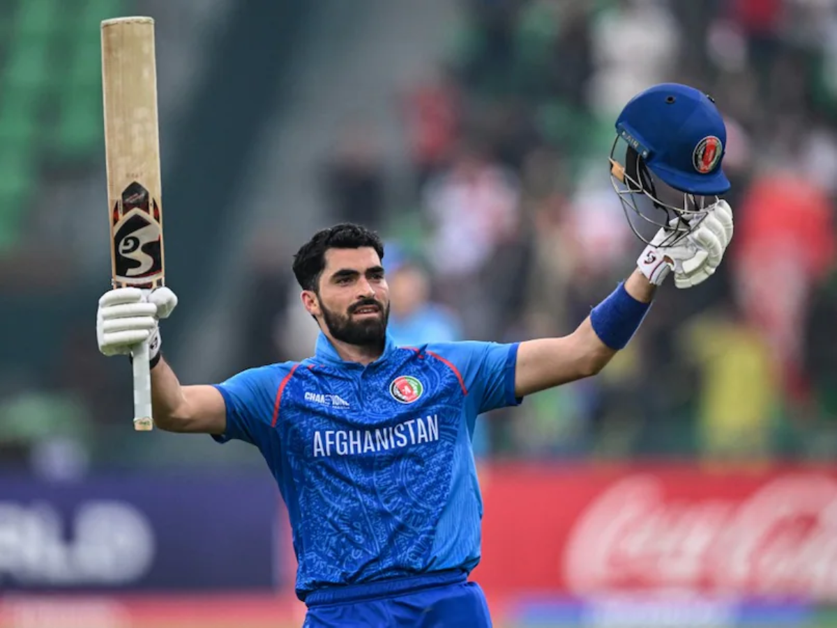 Ibrahim Zadran anchors the Afghanistan innings. - Photo Gallery