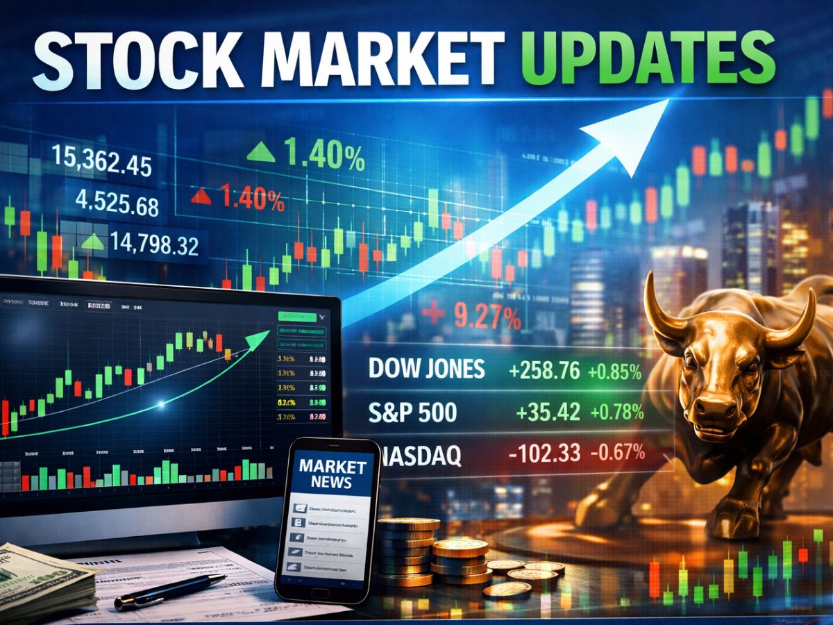 Stock Market Today Updates: Gold Breaks $5,000 as U.S. Markets Edge Up Ahead of Fed, Earnings