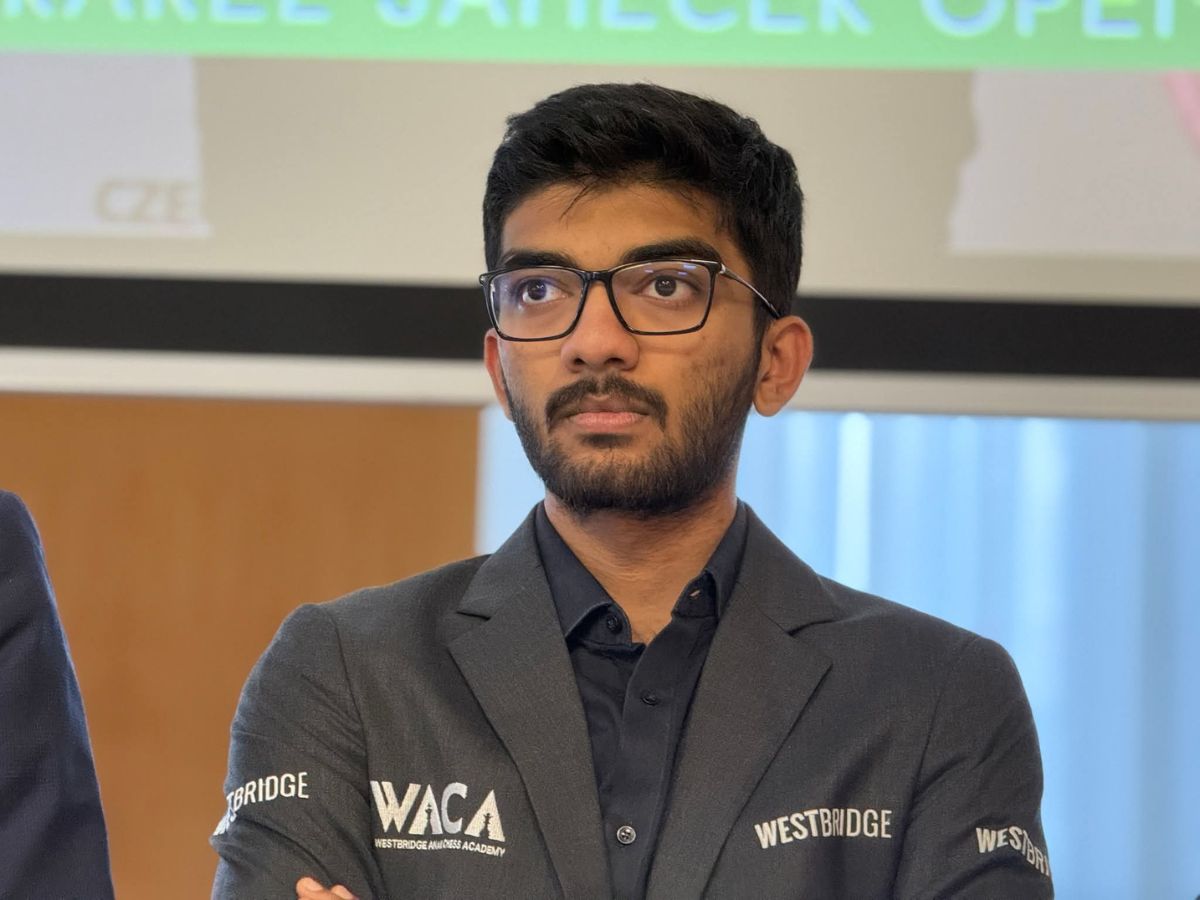 Gukesh Dommaraju at Prague Chess Masters 2026