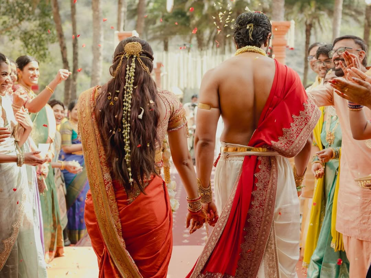 Newlyweds Rashmika Mandanna and Vijay Deverakonda post-ceremony in Udaipur. - Photo Gallery