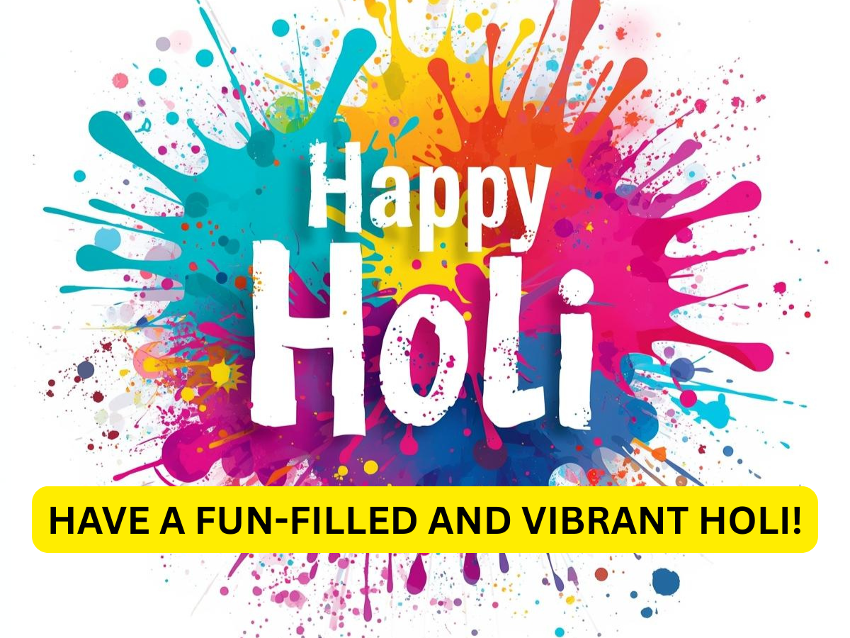 Happy Holi Wishes 2026: Best 20+ Short and Sweet Holi Wishes to Share with Your Friends, Family & Loved Ones | Inside Images Messages - Gallery Image