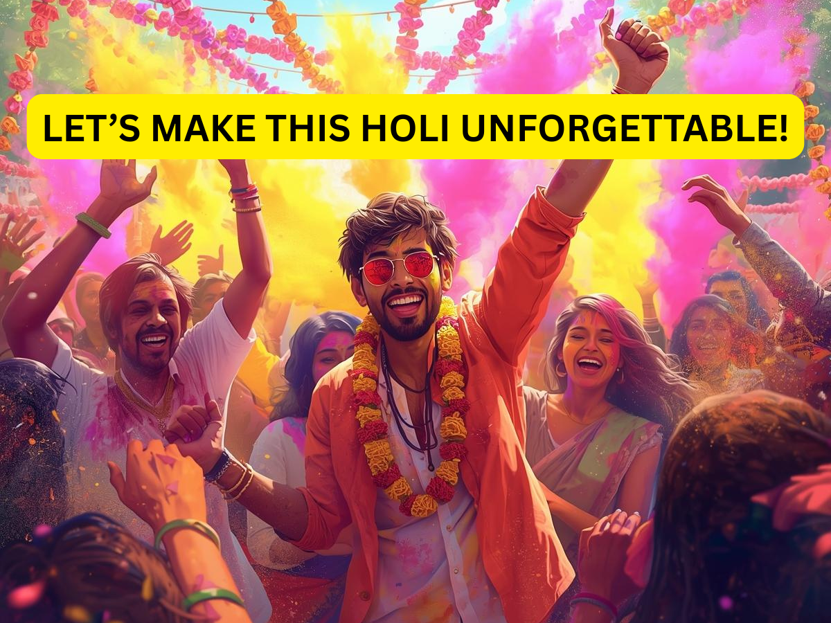 Happy Holi Wishes 2026: Best 20+ Short and Sweet Holi Wishes to Share with Your Friends, Family & Loved Ones | Inside Images Messages - Gallery Image
