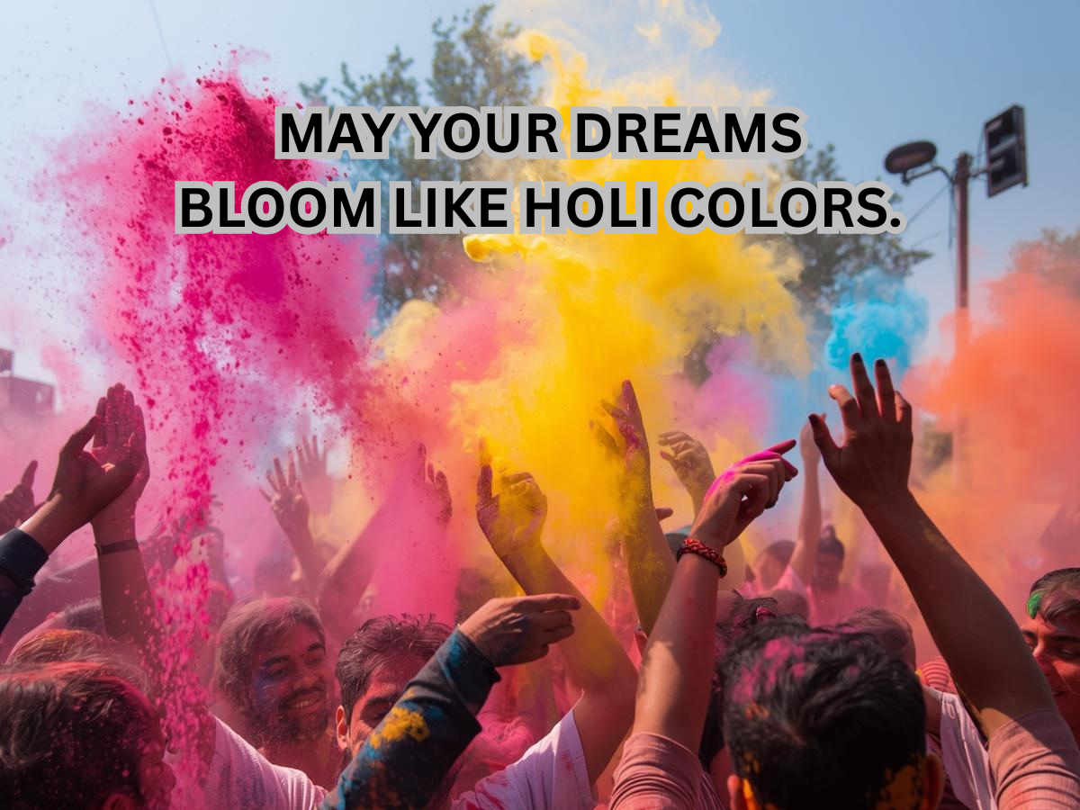 Happy Holi Wishes 2026: Best 20+ Short and Sweet Holi Wishes to Share with Your Friends, Family & Loved Ones | Inside Images Messages - Gallery Image