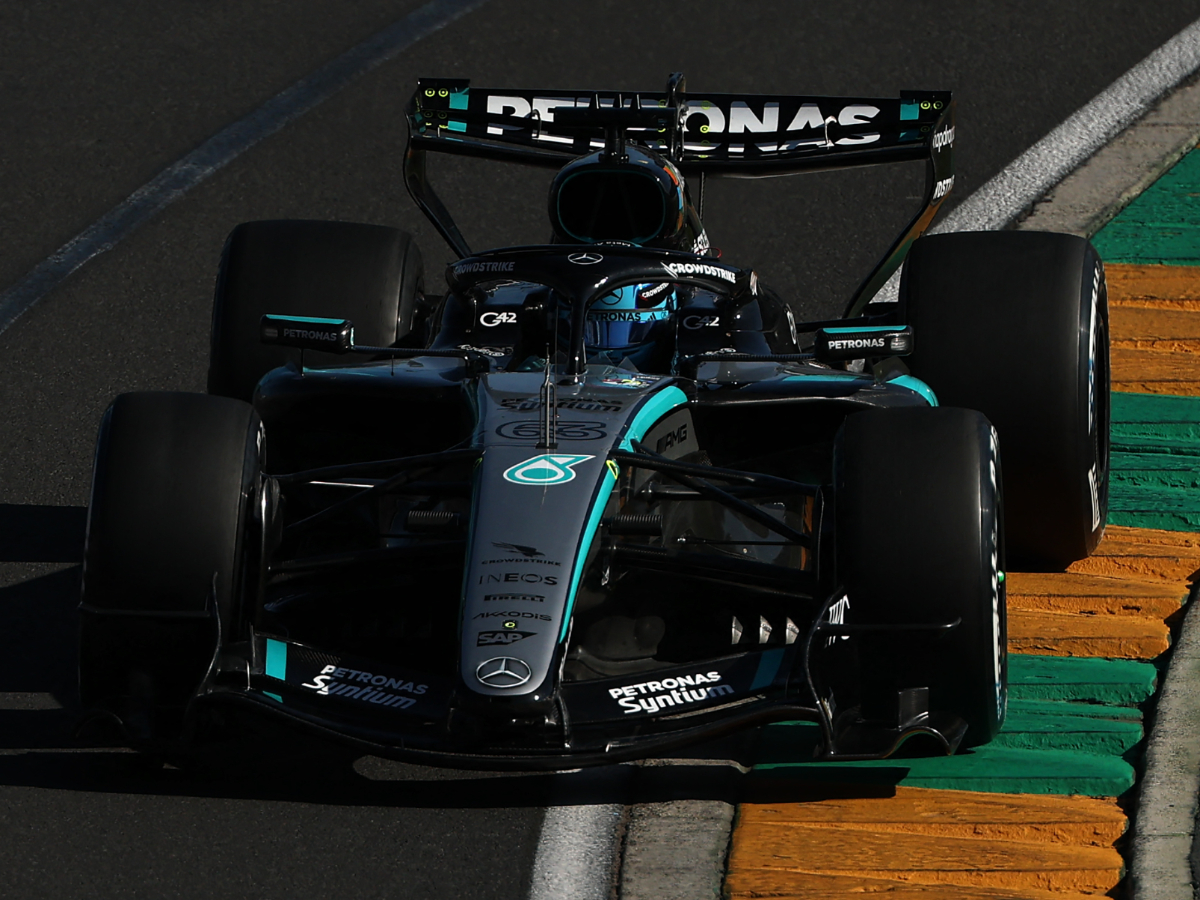 Mercedes Aus GP FP2 AFP