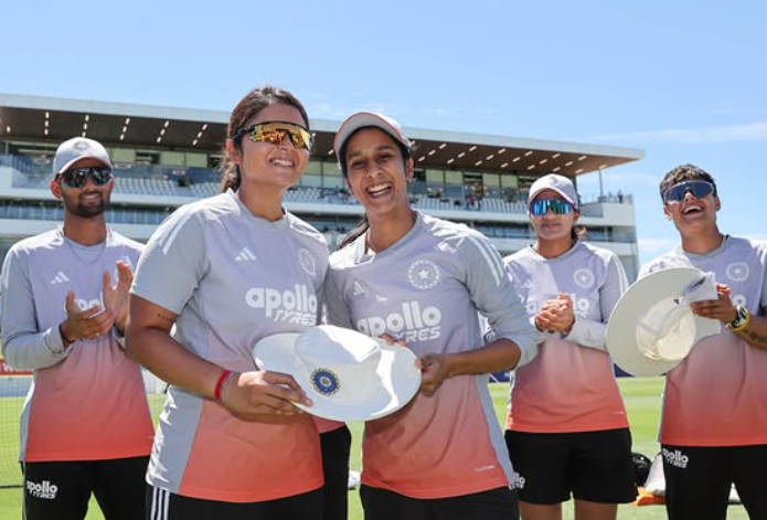 Meet Mumbai-Born Sayali Satghare: RCB Pacer Who Emerged as Bright Spot In AUS-W vs IND-W Pink-Ball Test | In Pics - Gallery Image