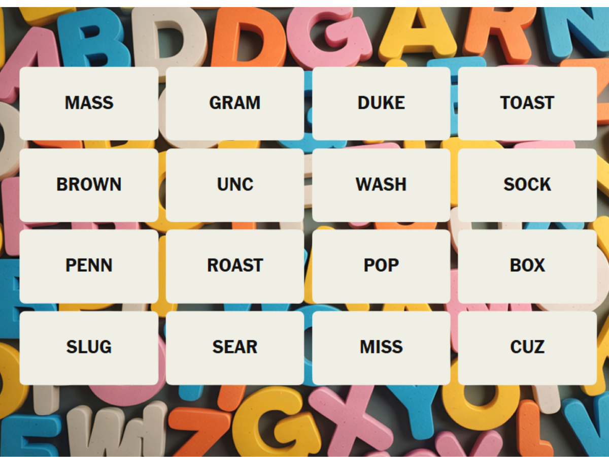 Todays Connections Words for 10 March Tuesday