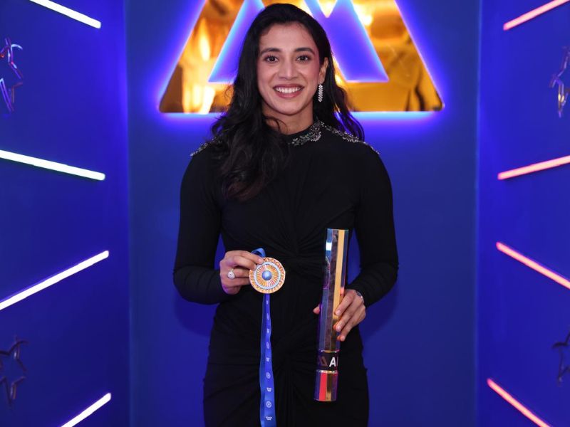 Smriti Mandhana During Naman Awards - Photo Gallery