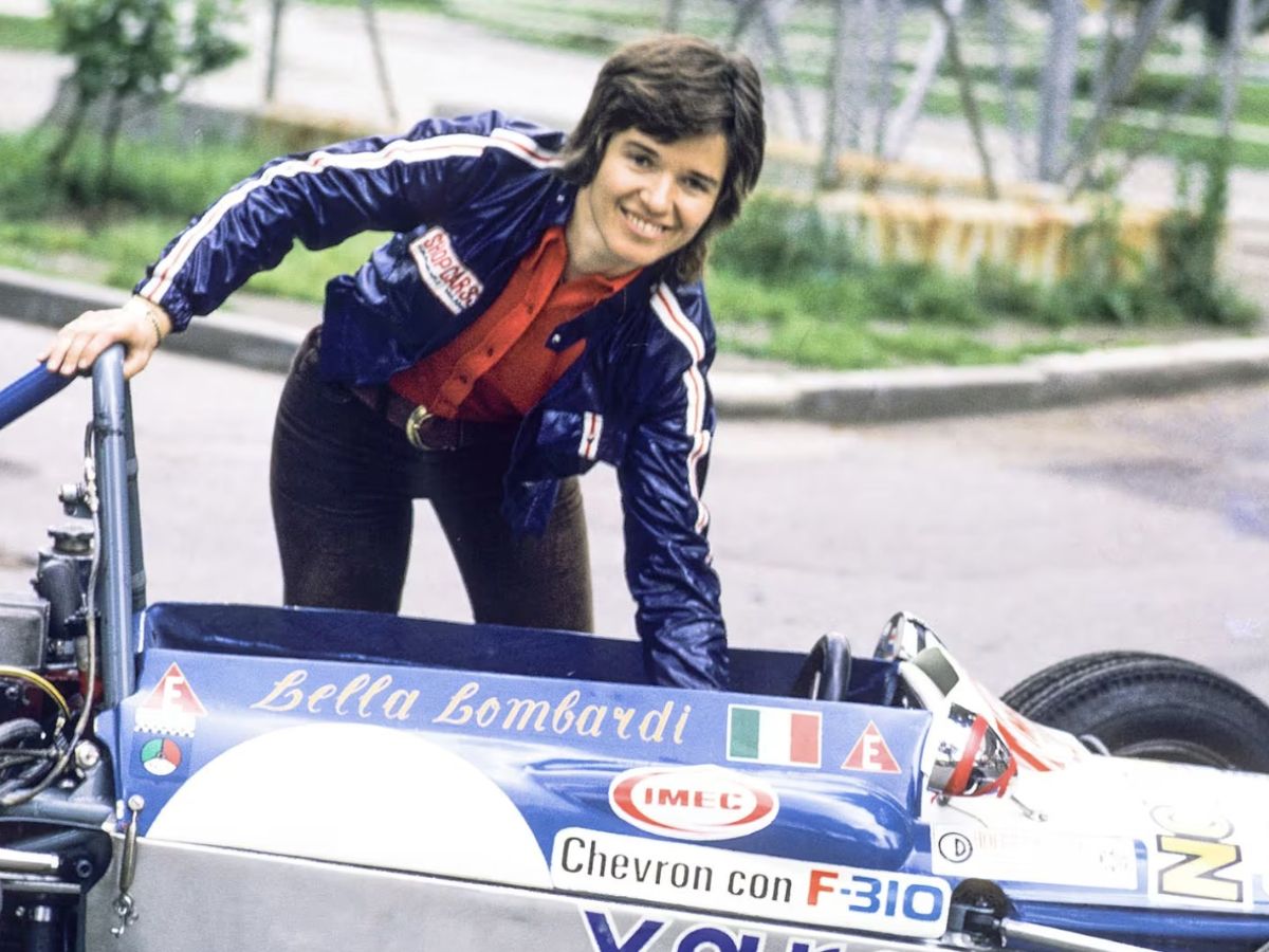 Lella Lombardi becoming the only woman to score points in Formula One - Photo Gallery