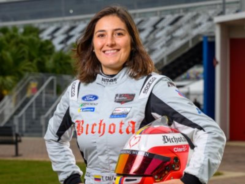 Tatiana Calderón becoming the first Latin American woman to drive an F1 car in testing - Photo Gallery