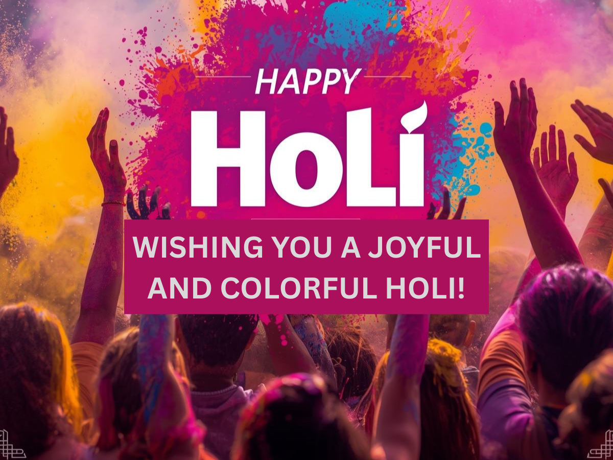 Happy Holi Wishes 2026: Best 20+ Short and Sweet Holi Wishes to Share with Your Friends, Family & Loved Ones | Inside Images Messages - Gallery Image