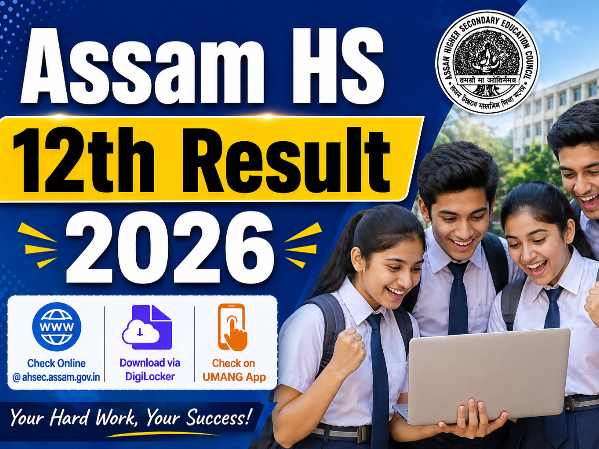 Assam HS 12th Result {OUT Soon} @ahsec.assam.gov.in: Check AHSEC Date, Time, Where & How to Check Results Online, Download via DigiLocker and UMANG App - Official Direct Link