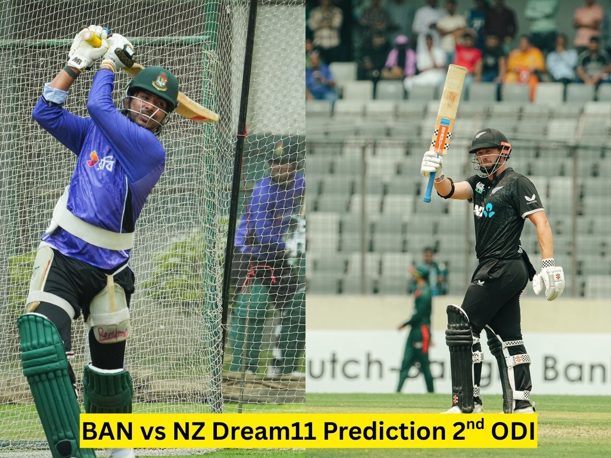 BAN vs NZ Dream11 Prediction: Fantasy Cricket Tips, Playing XI, Pitch Report For 2nd ODI Captain, Vice-Captain Choices
