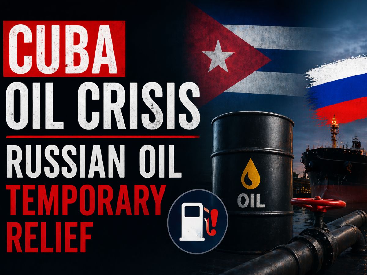 Cuba Oil Crisis: Russian Oil Delivery Brings Temporary Relief, Officials Warn Shortage Will Return Within Days; Energy Minister Warns Relief 'Short-Lived'