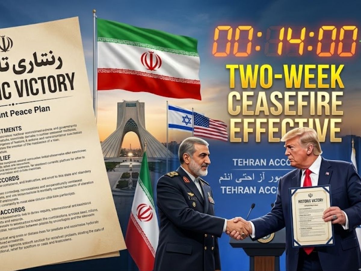 US-Israel-Iran War Latest News: Iran Declares ‘Historic Victory’ as US Accepts 10-Point Plan; Trump Announces Two-Week Ceasefire  sundayguardianlive.com