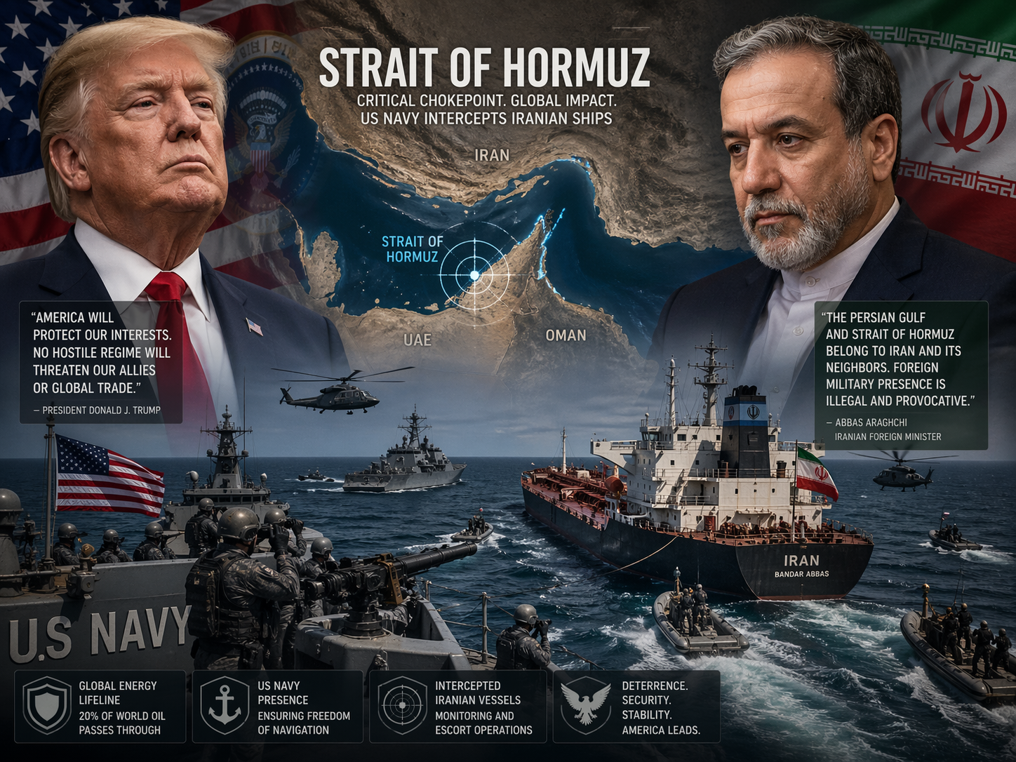 US-Iran War News: Trump Says He’s The One Keeping The Strait Of Hormuz Closed; ‘Opening It Means Iran Will Make $500 Million A Day’