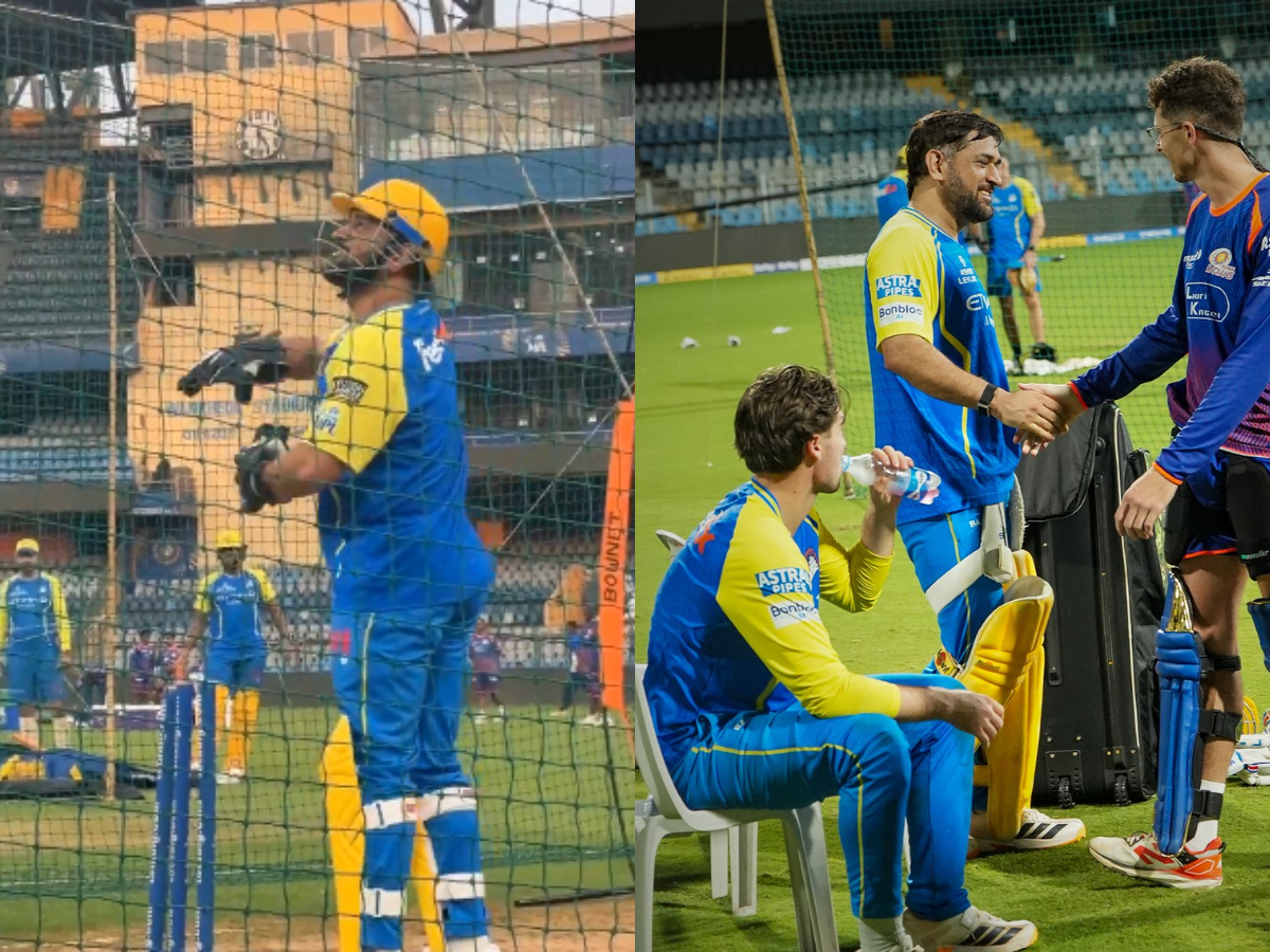 CSK vs MI MS ధోని రోహిత్ శర్మ 3