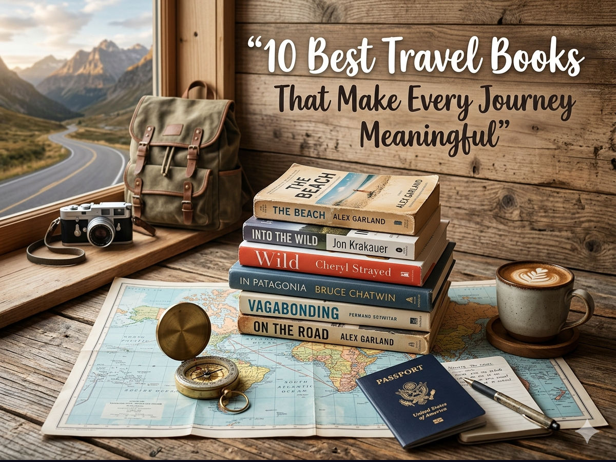 Must-Read Books: 10 Best Travel Books That Make Every Journey More Meaningful| Best Books Every Reader Should Explore