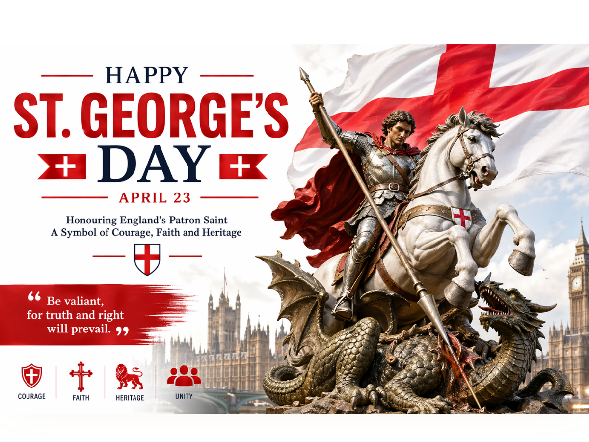 St. George’s Day 2026: Date, History, Significance & How England Celebrates Its Patron Saint — Here’s Everything You Need to Know