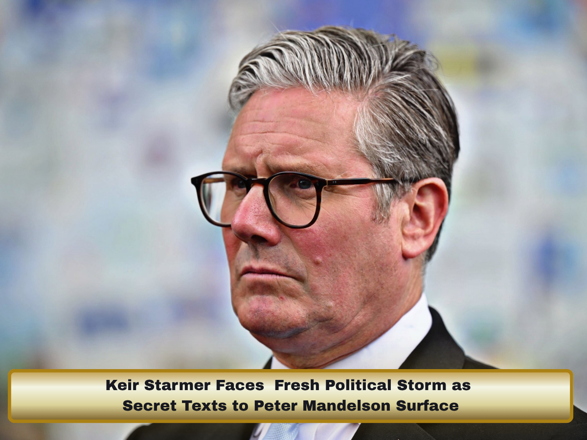 Keir Starmer Faces Fresh Political Storm as Secret Texts to Peter Mandelson Surface, Triggering Labour Crisis and Internal Party Tensions