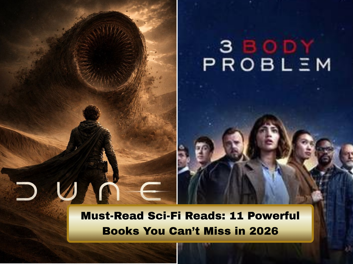Must-Read Sci-Fi Reads: 11 Powerful Books You Can’t Miss in 2026 | From Iconic Classics to Modern Hits