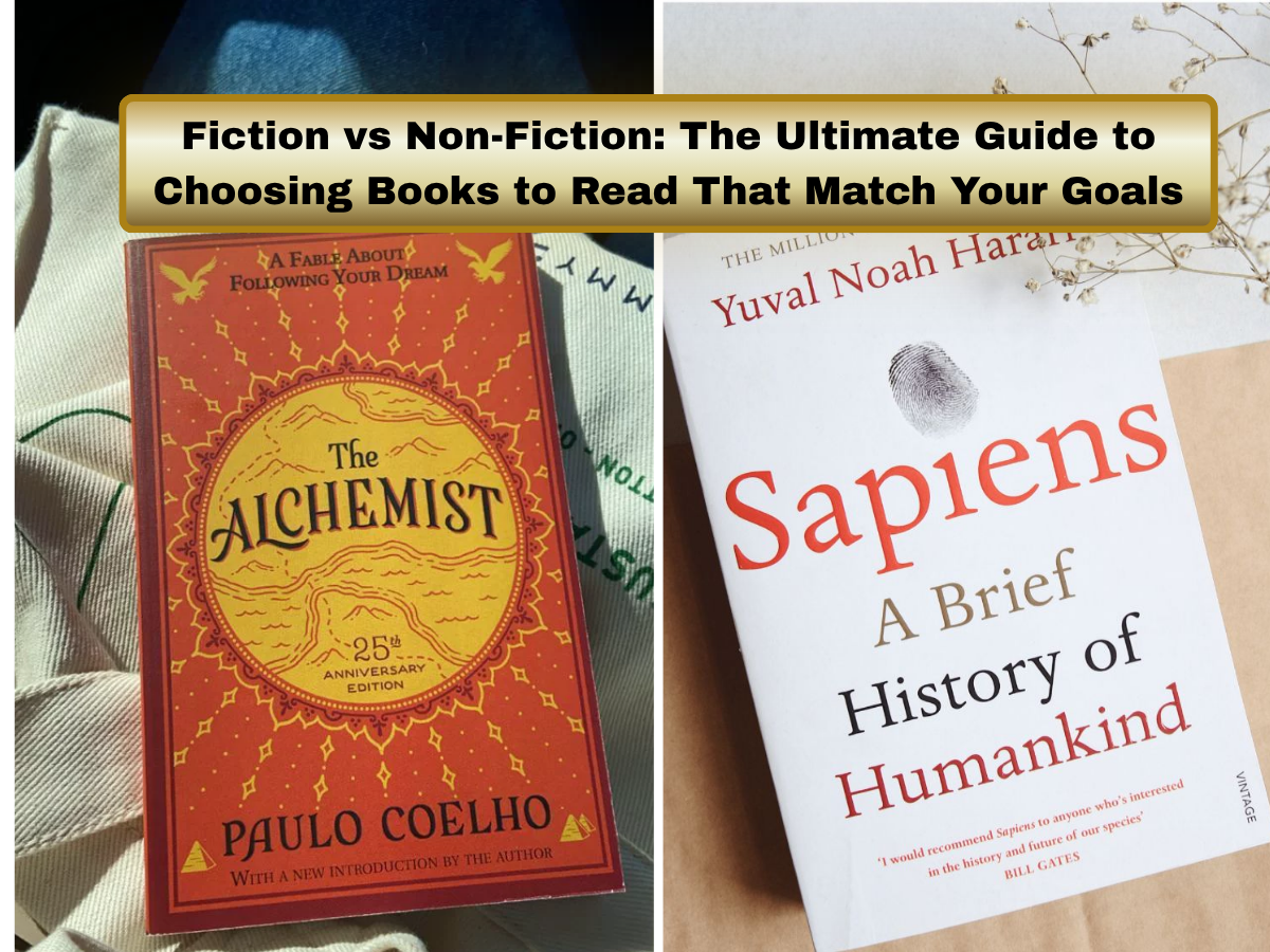 Fiction vs Non-Fiction: The Ultimate Guide to Choosing Books to Read That Match Your Goals, Interests & Personal Reading Style