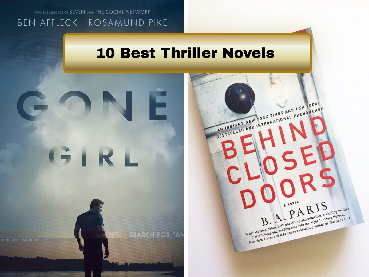 Must-Read Books: 10 Best Thriller Novels That Will Keep You Hooked Till the Last Page | Top Thriller Reads You Can’t Put Down
