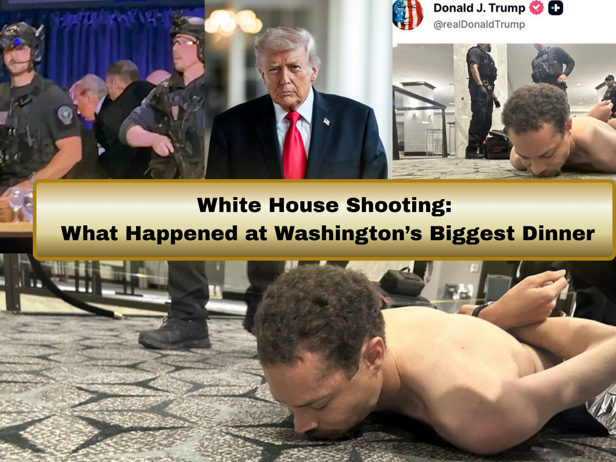Washington’s Biggest Annual Dinner Turns Into Chaos: From High-Profile Gathering to Crime Scene Shock | What Went Wrong at the Event Amid White House Shooting Scare
