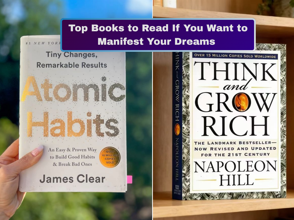 Want to Manifest Your Dreams? These Powerful Books Can Change Your Mindset Forever & Help You Turn Your Goals into Reality Faster