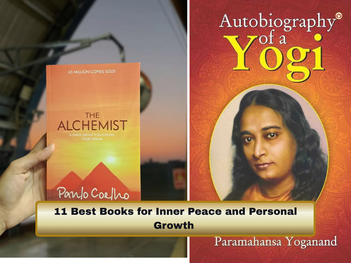 Must-Read Spiritual Books: 11 Best Books for Inner Peace and Personal Growth | Top Reads for a Calmer Mind