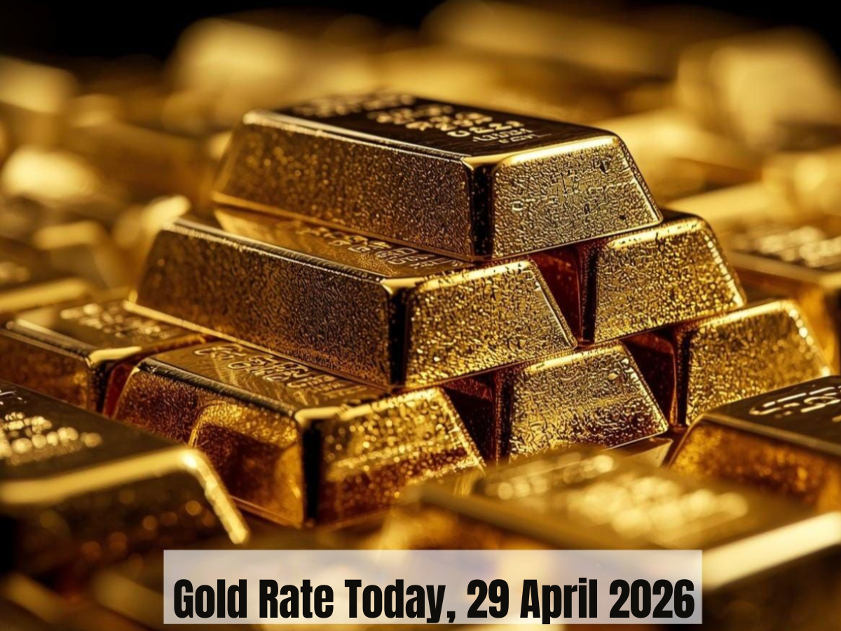 Gold Rate Today [29 April, 2026]: Gold Rates Edges Lower to $4,626, Inflation Fears Weigh; Domestic Rates Steady to ₹1.51 Lakh/10g | Check City-Wise Price of 24K, 22K & 18K