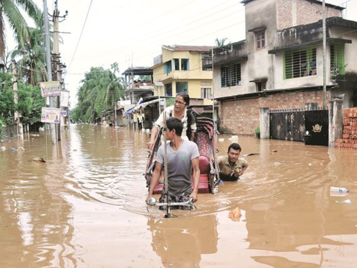 Guwahati Flood tragedy: Woman dies in open drain as city’s ‘artificial flooding’ crisis returns