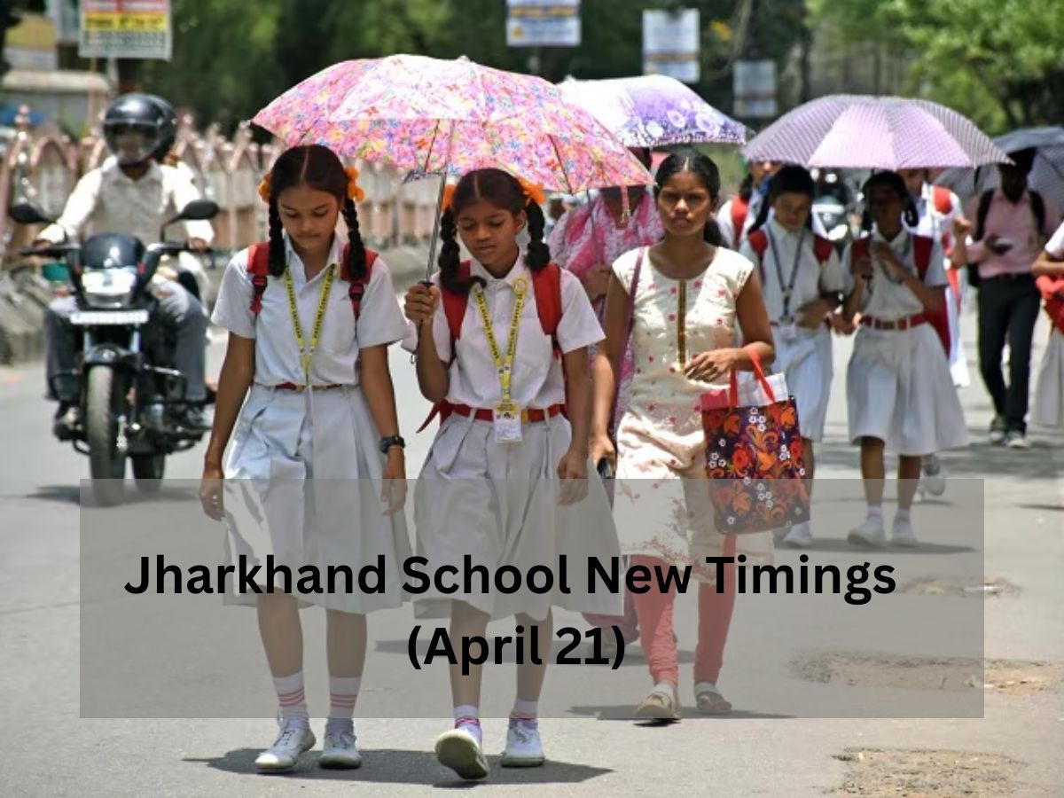 Jharkhand School New Timings (April 21): Check Revised Schedule for KG to Class 12 From April 21, Government Order Issued as Heatwave Alert Intensifies