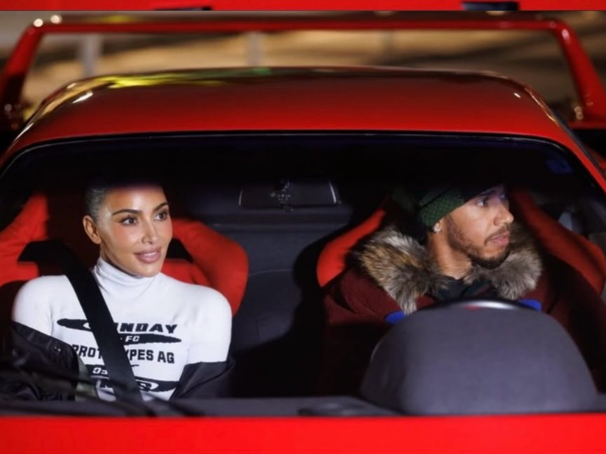 Lewis Hamilton and Kim Kardashian - Photo Gallery