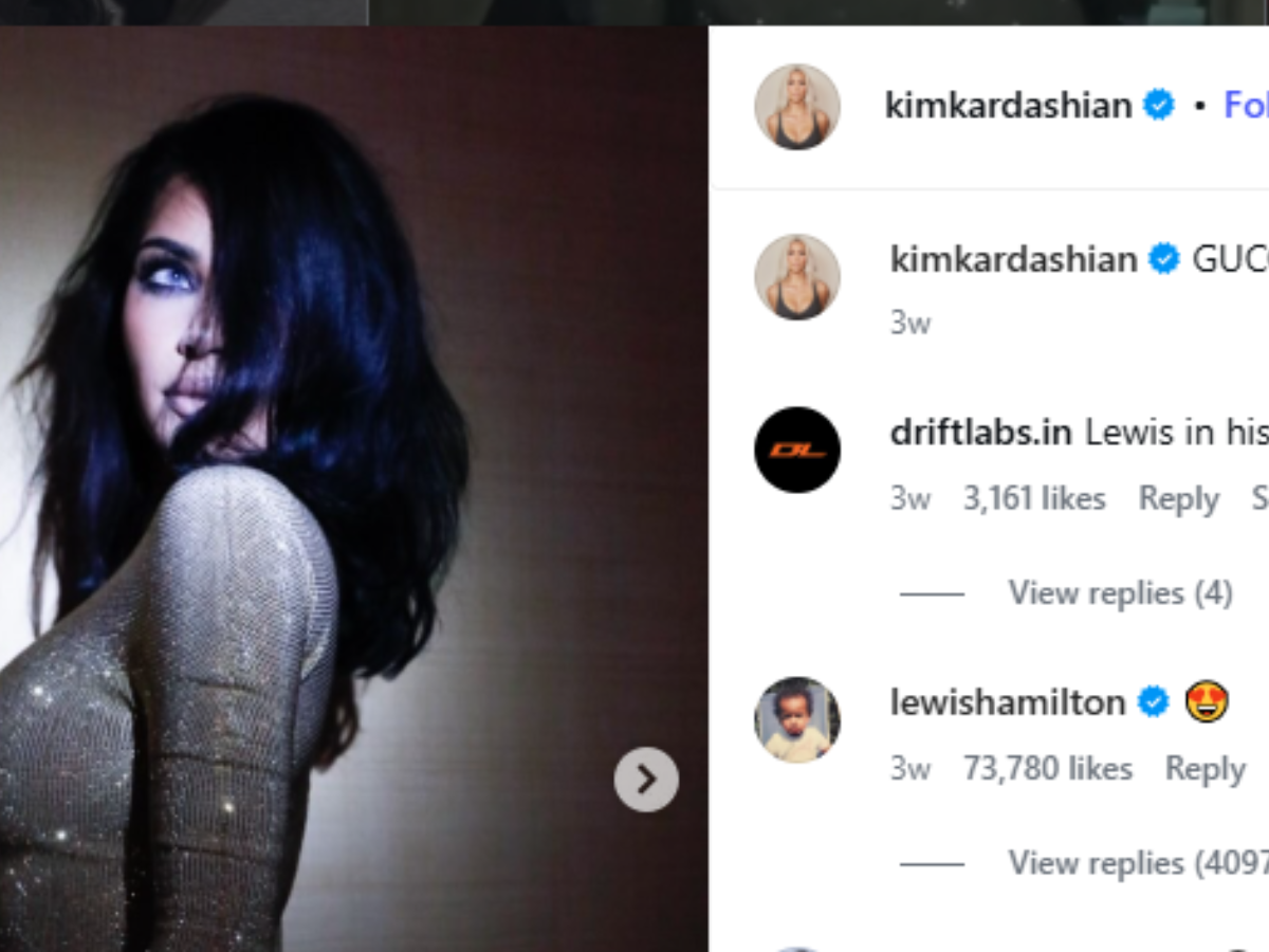 Lewis Hamilton and Kim Kardashian - Photo Gallery