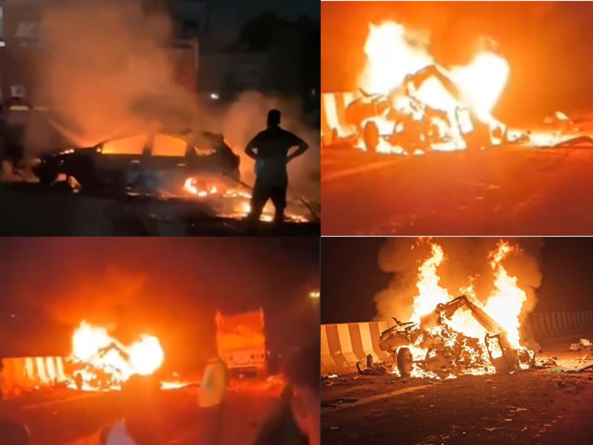 Mirzapur Road Accident: 11 Dead, 9 Burnt Alive in Multi-Vehicle Crash in UP; Check How It Occurred, List of Victims & Aid Announced by PM