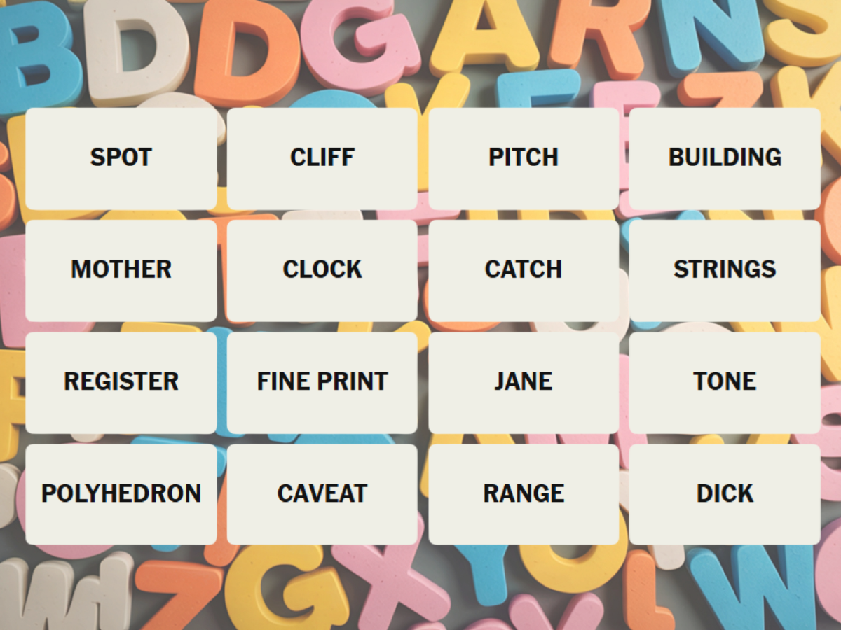 26 ఏప్రిల్ 1050 కోసం NYT కనెక్షన్‌ల సమాధానాలు