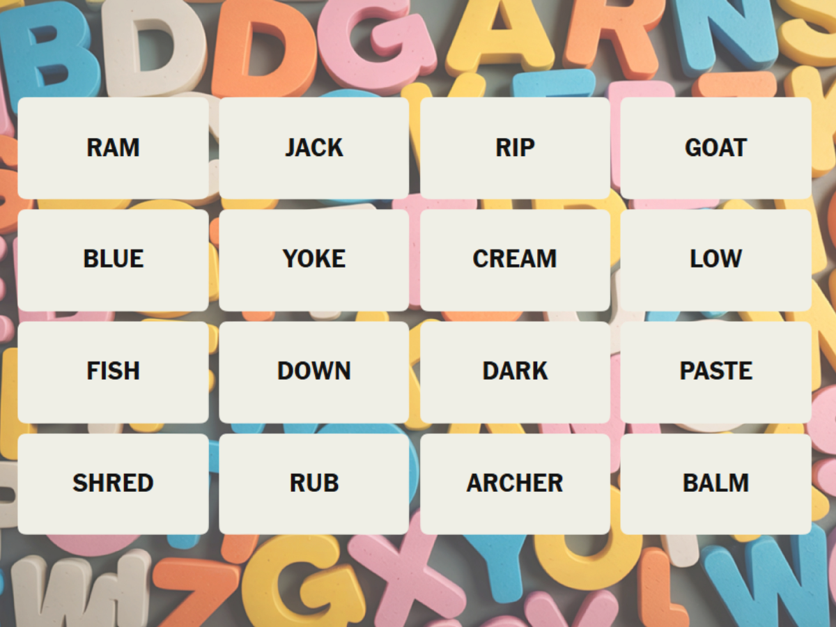 NYT Connections Hints for 09 April 1033