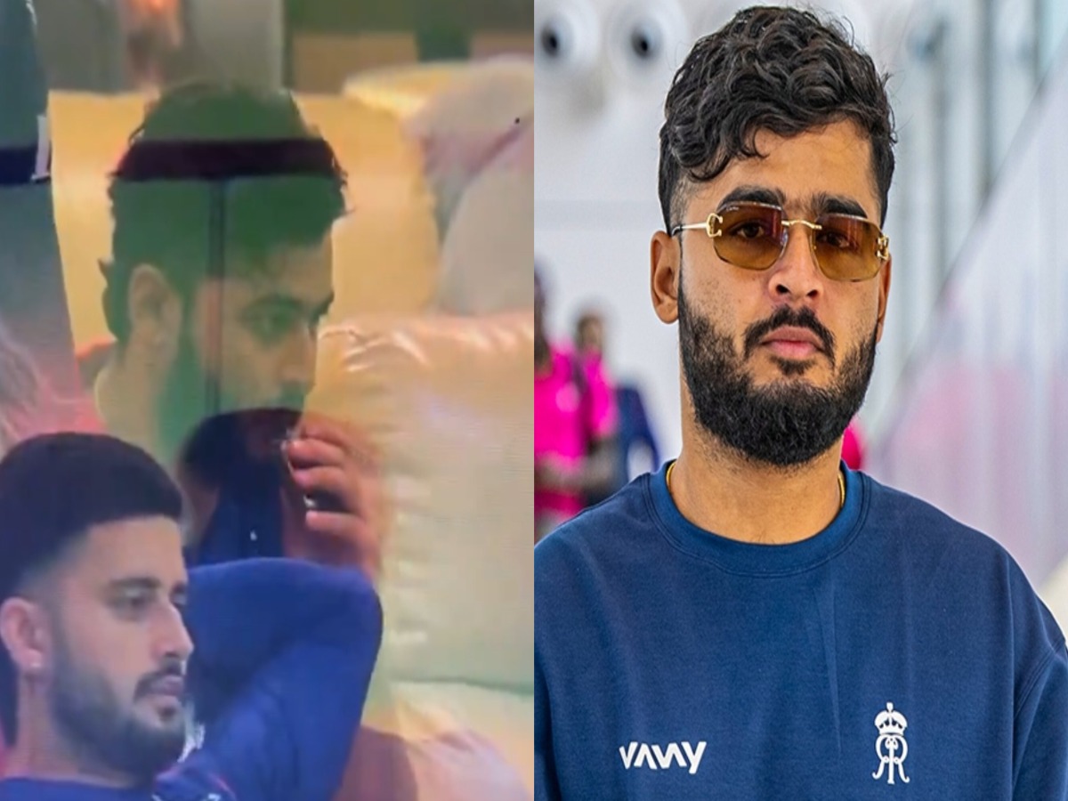 WATCH: Rajasthan Royals Captain Riyan Parag Caught On Camera Vaping In Dressing Room Amid PBKS vs RR IPL 2026 Clash | Is Vaping Illegal In India?