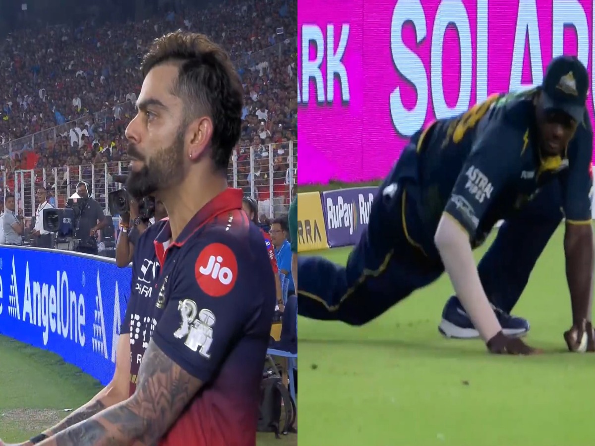 WATCH: Virat Kohli Furious, Argues With Umpires Over Rajat Patidar's Dismissal In GT vs RCB IPL 2026 Clash | Was Jason Holder's Catch Legitimate?