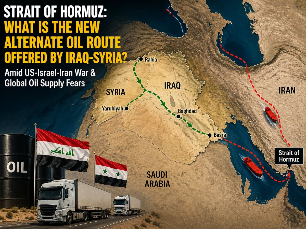 Strait of Hormuz Latest News: What Alternate Oil Route Has Iraq-Syria Offered Amid US-Israel-Iran War & Global Supply Fears