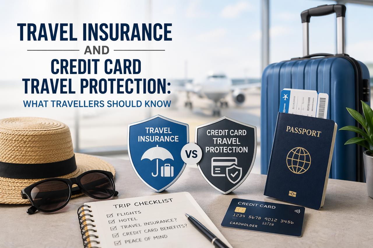 Travel Insurance and Credit Card Travel Protection: What Travellers Should Know