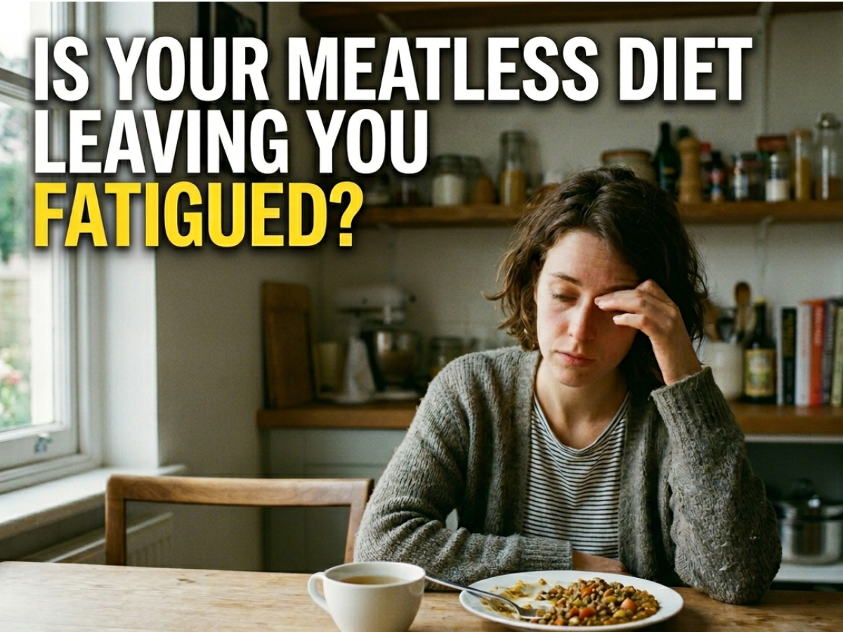 Is Your Meatless Diet Leaving You Fatigued? Here’s Why Vitamin B12 is Crucial for You