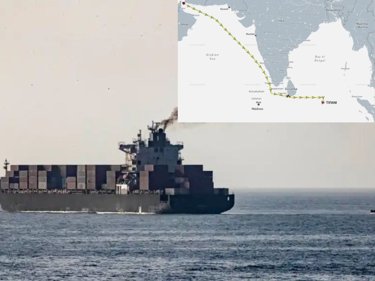 US-Iran War Latest News: US Seizes Iranian-Linked Oil Tanker M/T Tifani in Indian Ocean Amid Major Maritime Operation | Watch Tracking Video