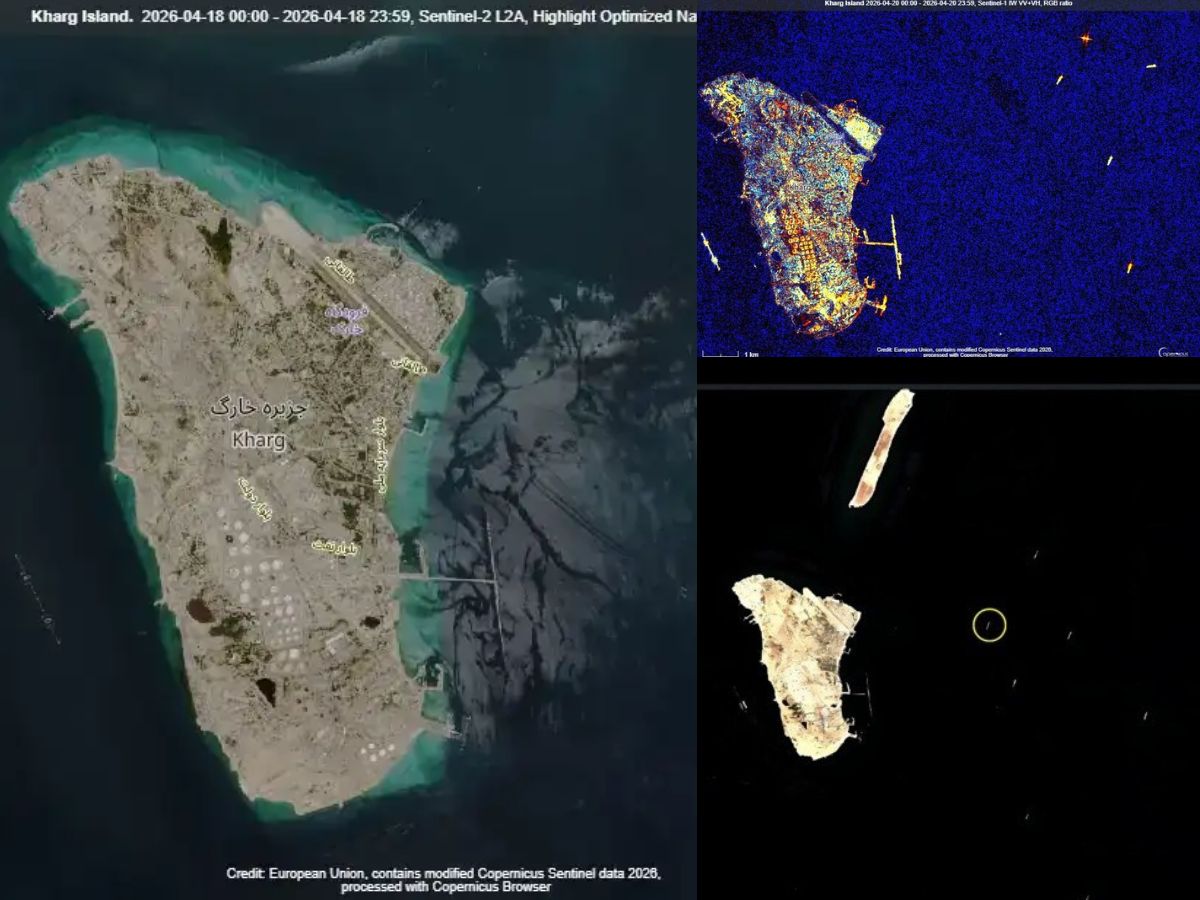US-Israel-Iran War Latest Update: Is Iran Filling Supertankers at Kharg Island Despite US Naval Blockade? Satellite Images Reveal the Truth