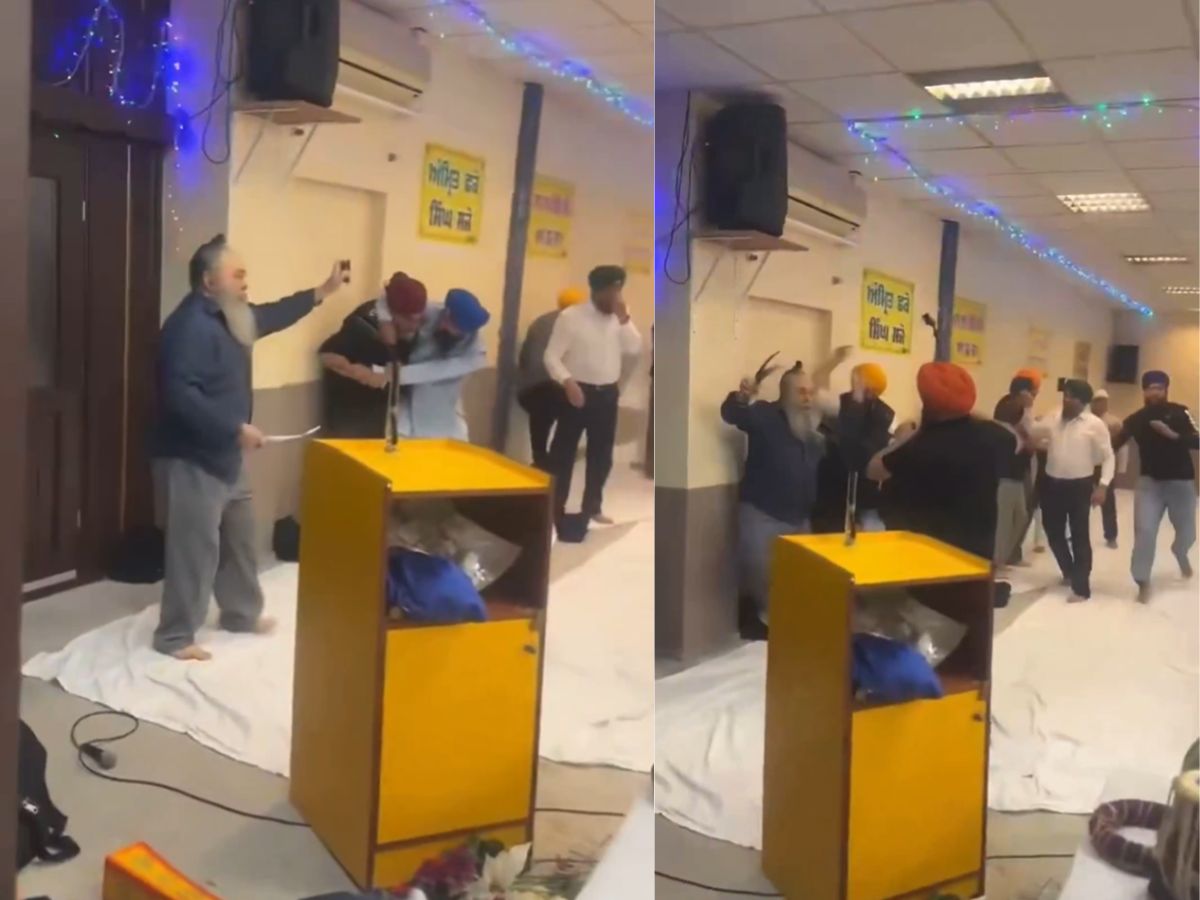 Germany Gurdwara Clash: Violence Breaks Out in Moers During Management Committee Election, 11 People Injured | Watch