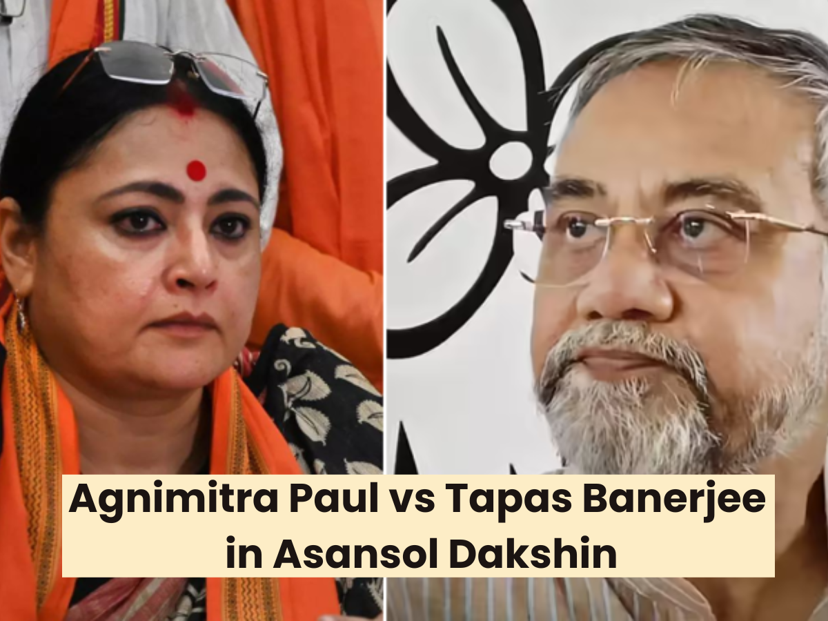 Agnimitra Paul vs Tapas Banerjee in Asansol Dakshin: Power Clash in West Bengal Polls, Who Will Win? Check Vote Base, Current Positions, Assembly Constituency & More