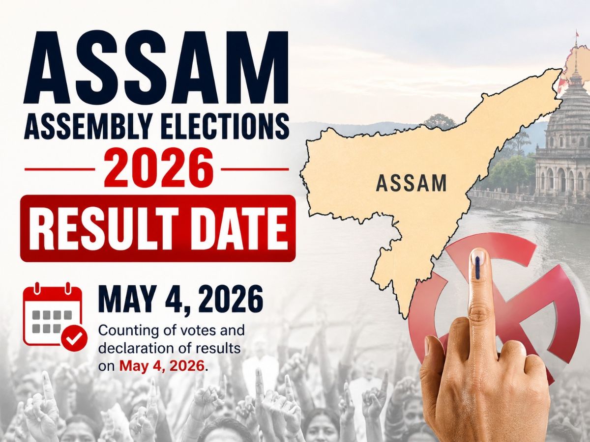 Assam Assembly Election Results 2026 Date & Time: Check Result Date, Vote Counting Schedule, Live Updates & Where to Check Official Results by ECI Live