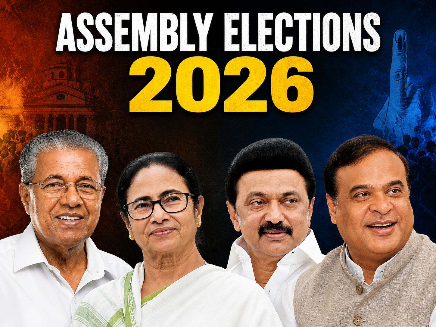 May 3: Can India’s Strongest CMs Survive Anti-Incumbency in 2026?