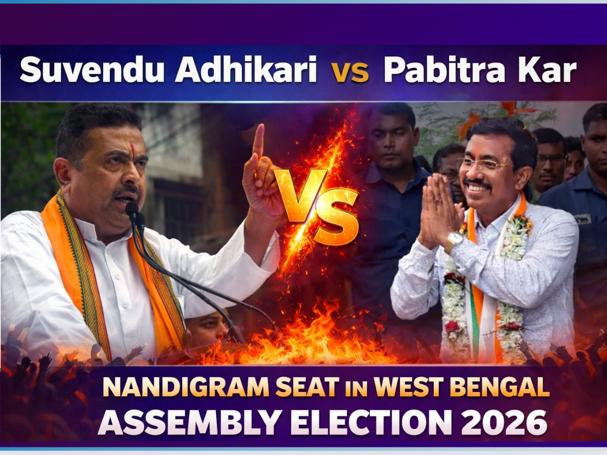 Suvendu Adhikari vs Pabitra Kar: Will Ex-BJP Leader Halt His Mentor’s Hat-Trick in Bengal’s Nandigram?